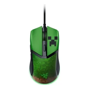 Mouse Gamer Razer Cobra Minecraft Edition Color Verde