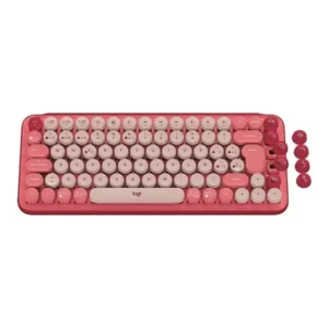 Teclado Mecánico Logitech POP Keys Rose Emojis Heart Breaker