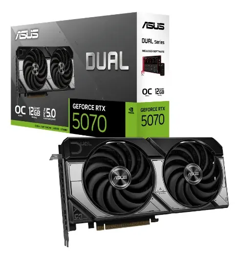 Tarjeta Gráfica Asus Dual Rtx 5070 Oc Edition 12gb Gddr7 - Imagen 2