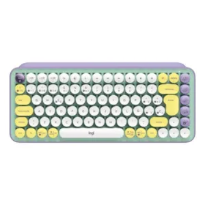 Teclado Mecanico Logitech Pop Keys Menta Emojis Day Dream Color del teclado Daydream Idioma Español España