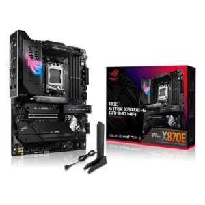 Placa Am5 Asus Rog Strix X870e-e Gaming Wifi D5 Color Negro