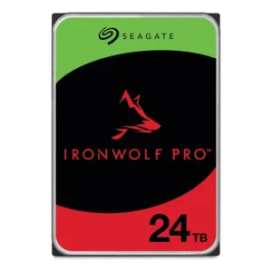 Seagate Ironwolf Pro 24tb Enterprise NAS Disco Duro Interno - Cmr 3.5 Pulgadas Sata 6gb/s 7200 Rpm
