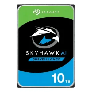 Disco Duro Seagate Skyhawk Al Videovigilancia 10tb Sata Ill Color Negro