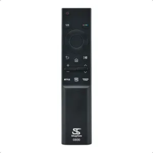 Control Remoto Genérica compatible con Samsung Smart Tv Qled Color Negro