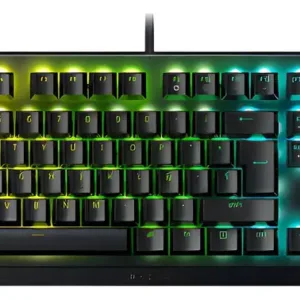 Teclado Gamer Razer Blackwidow V4 X - Yellow Switch - Us Layout Negro