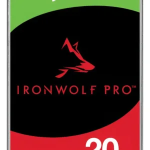 Disco Duro Interno Seagate 20tb 7200rpm 3.5 Ironwolf Pro Negro