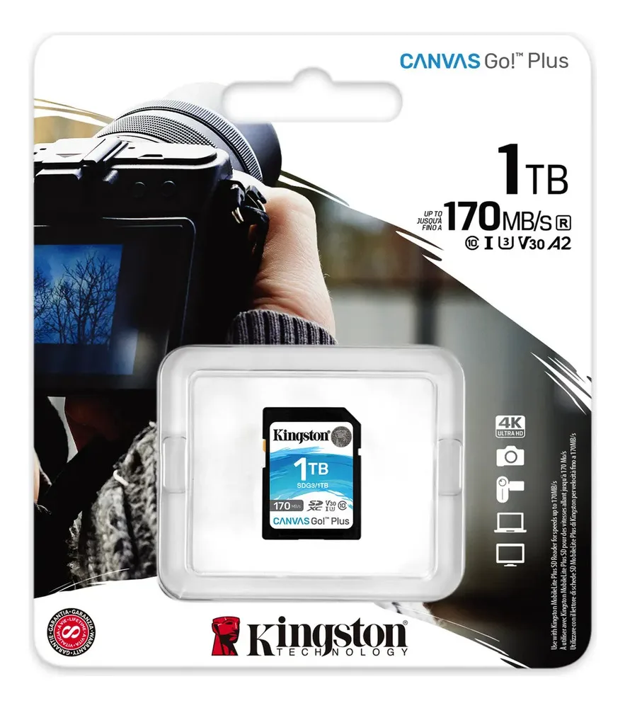 Tarjeta De Memoria Sdxc Kingston 1tb Canvas Go! Plus - Imagen 4