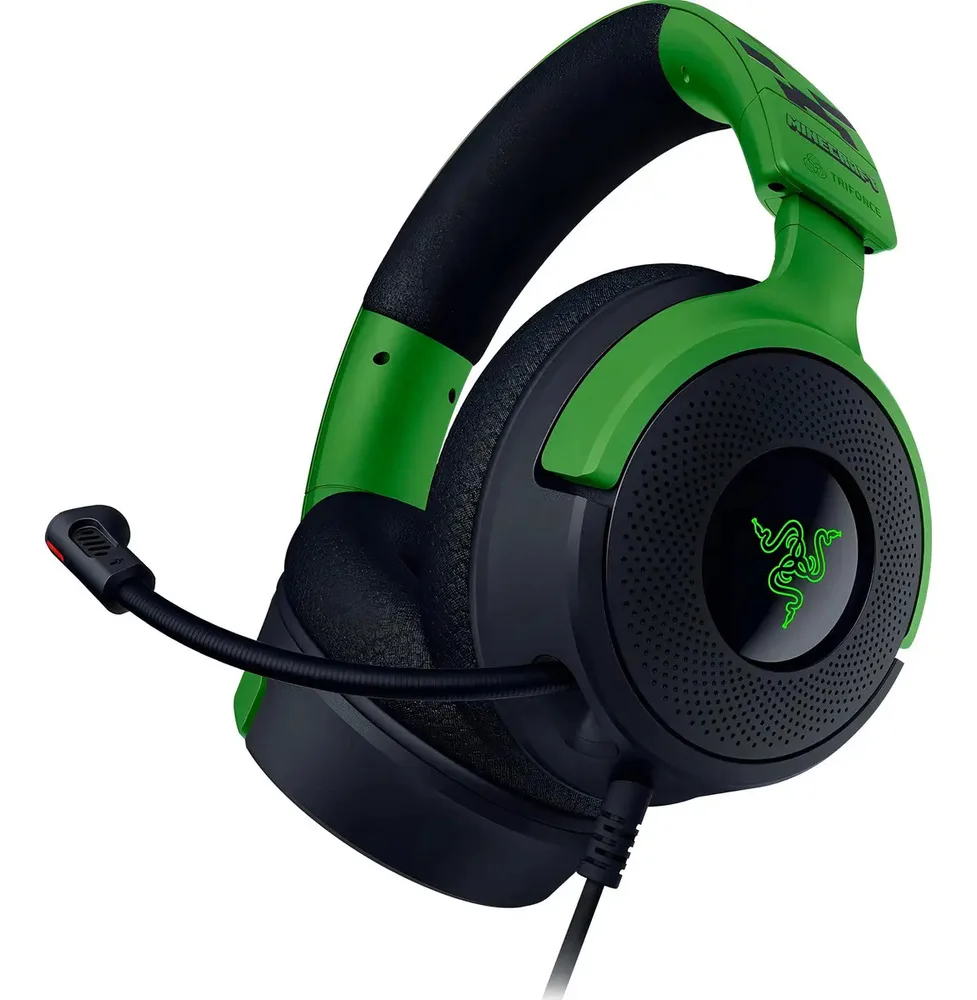 Audífonos Gamer Razer Kraken V4 X Minecraft Edition - Imagen 2