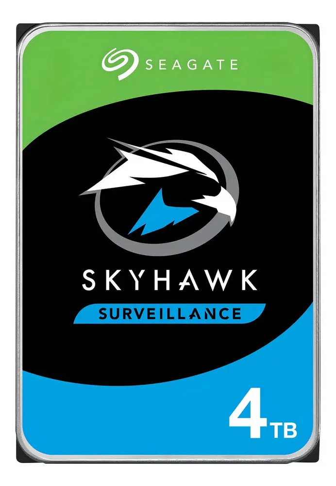 Disco Duro Hdd Seagate 4tb 3.5 Skyhawk Negro