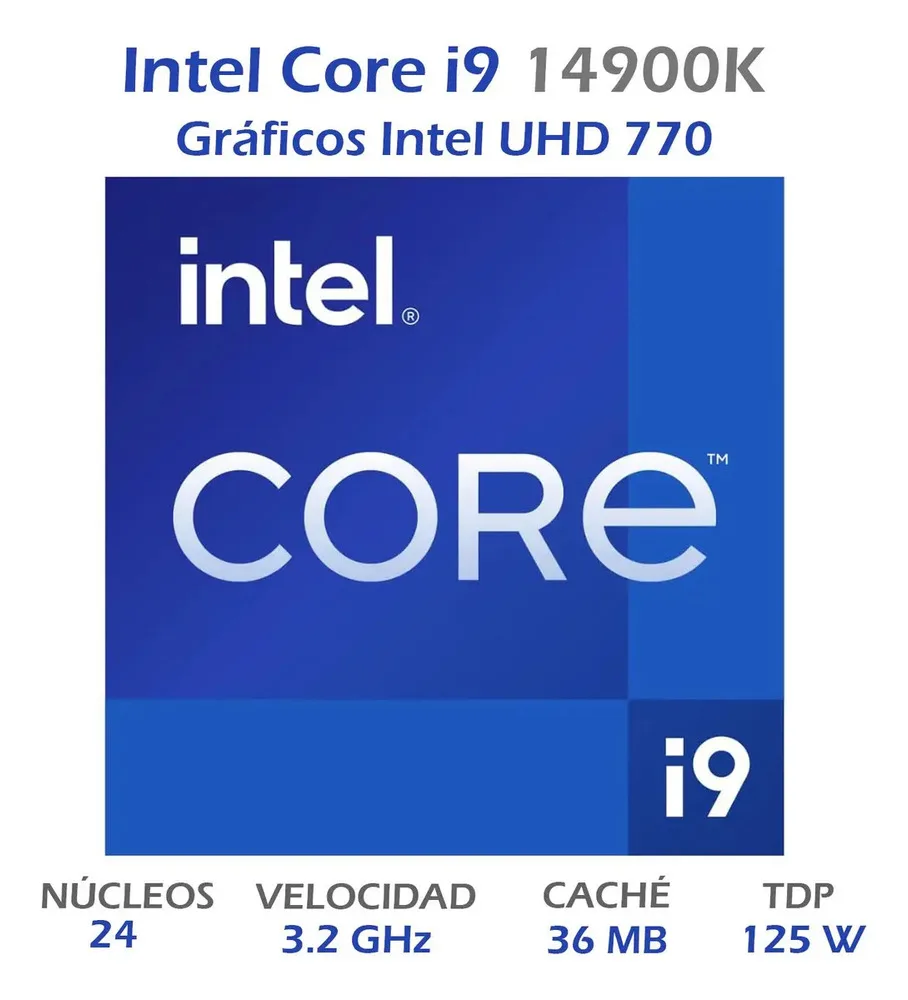 Procesador Intel Core I9-14900k 14th Gen 24-core Open Box - Imagen 3
