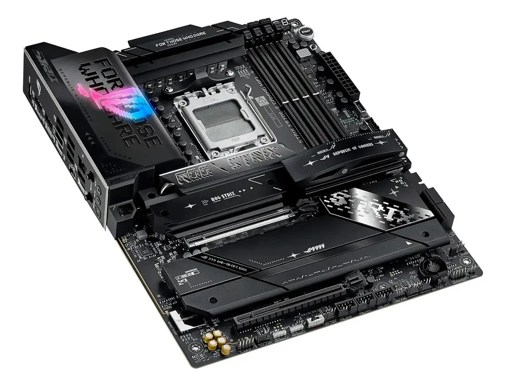 Placa Madre Asus Rog Strix X870e-e Gaming Wifi D5 Negro - Imagen 5