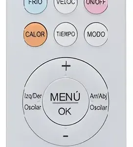 Control Aire Acondicionado Ykr-t/021e Generico Kendal