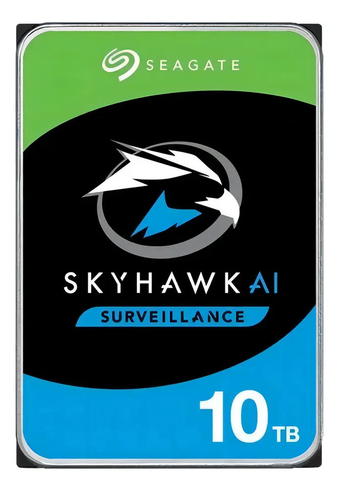 Disco Duro Seagate Skyhawk Al Videovigilancia 10tb Sata Ill Color Negro - Imagen 2