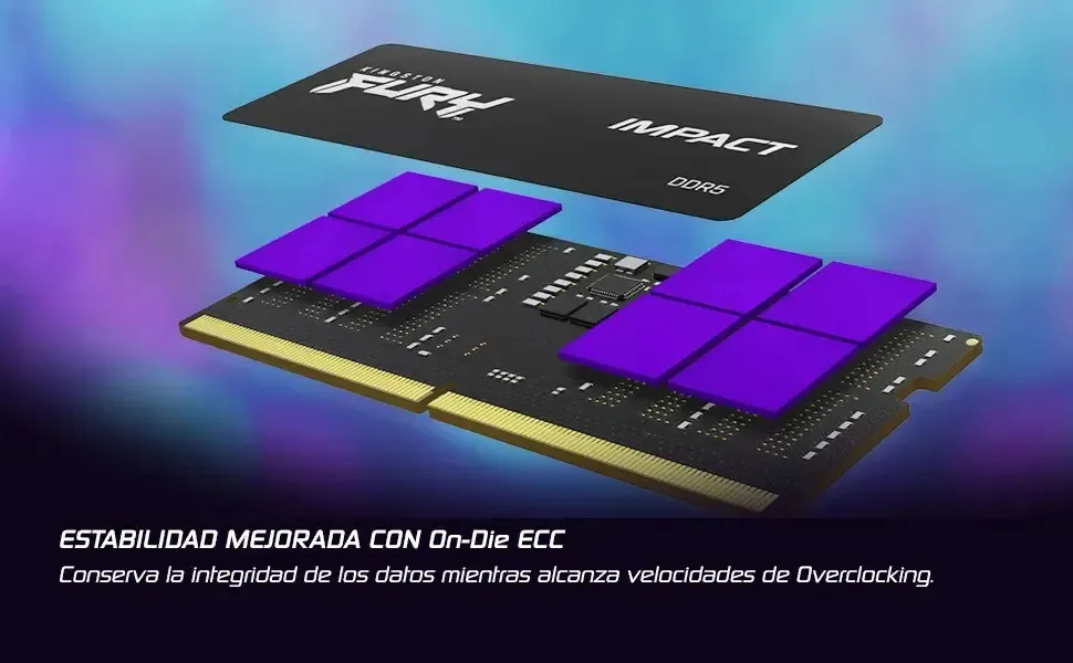 Memoria Ram Ddr5 Kingston Fury Impact 16gb 5600mts Sodimm - Imagen 9