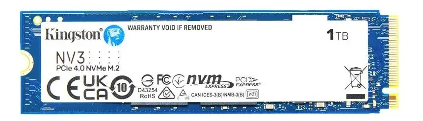 Disco Sólido Ssd M.2 1tb Kingston Nvme Pcie 4.0 Nv3 Color Azul Oscuro - Imagen 7