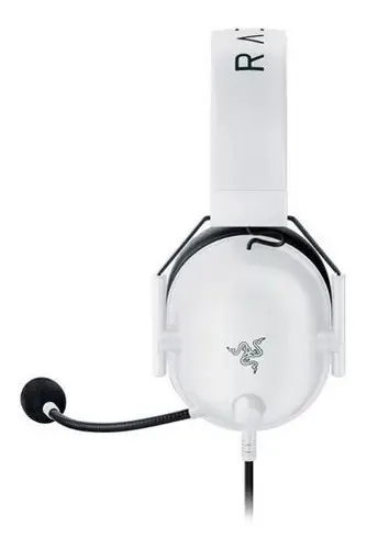 Audífonos Gamer Razer Blackshark V2 X Multiplataforma Blanco Mercury - Imagen 4