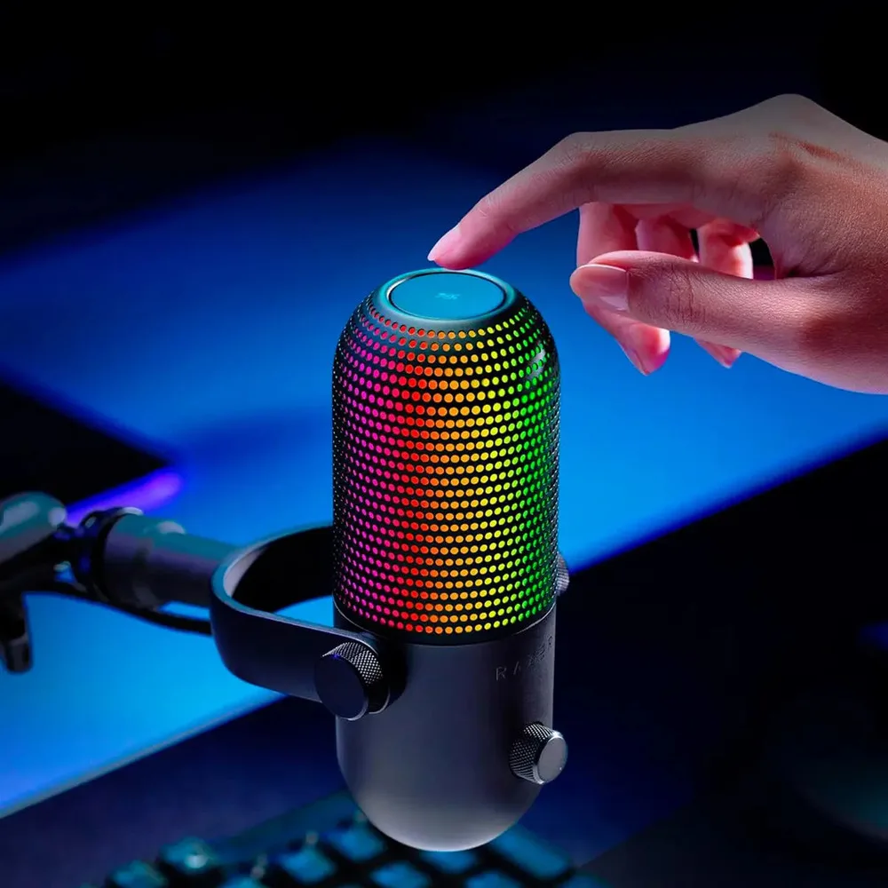 Micrófono Razer Seiren V3 Chroma - Rgb Usb Color Negro - Imagen 9