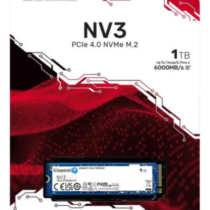 Disco Sólido Ssd M.2 1tb Kingston Nvme Pcie 4.0 Nv3 Color Azul Oscuro