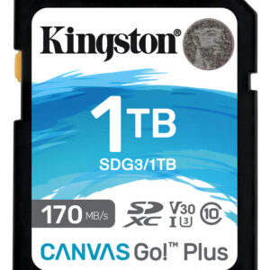 Tarjeta De Memoria Sdxc Kingston 1tb Canvas Go! Plus