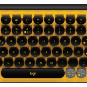 Teclado Mecanico Logitech Pop Keys Amarillo Español Blast Español Latinoamérica