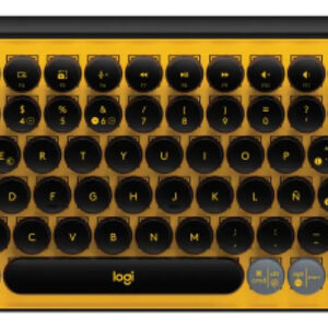 Teclado Mecanico Logitech Pop Keys Amarillo Español Blast Español Latinoamérica