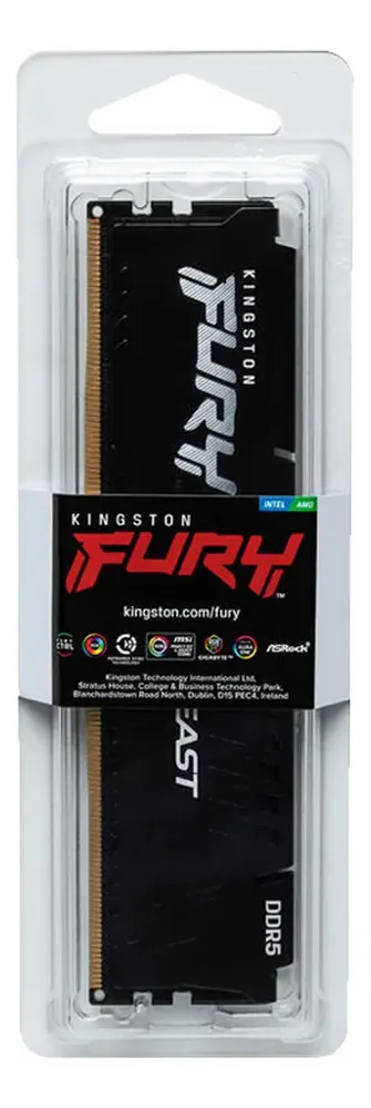 Memoria Ram Kingston Fury Beast Black Expo Ddr5 16gb 6000mts - Imagen 7