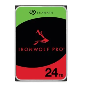 Seagate Ironwolf Pro 24tb Enterprise Nas Disco Duro Interno - Cmr 3.5 Pulgadas Sata 6gb/s 7200 Rpm 512mb Cache Para Almacenamiento Conectado A Red Raid, Servicios De Rescate (st24000nt002)
